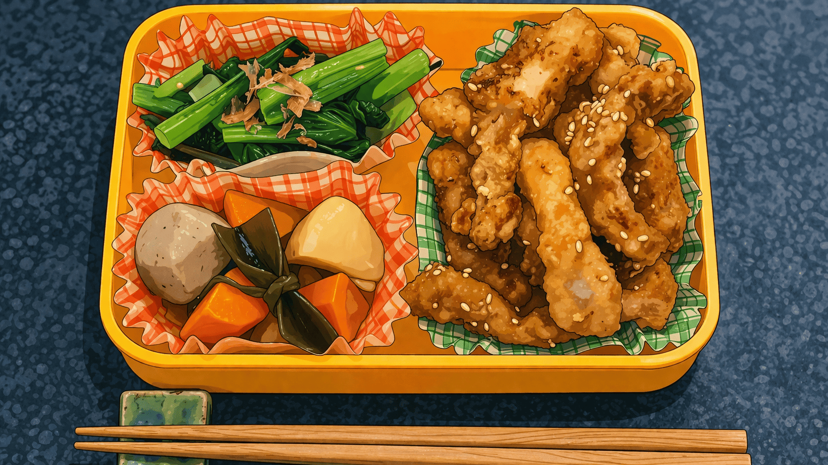 豚のかりん揚げ弁当